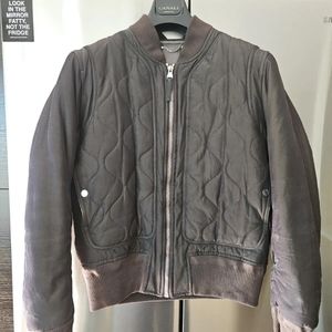 Genuine Louis Vuitton Men’s Zip Up Winter Jacket. Size 48